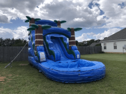 Blue Hurricane Slide (Wet)